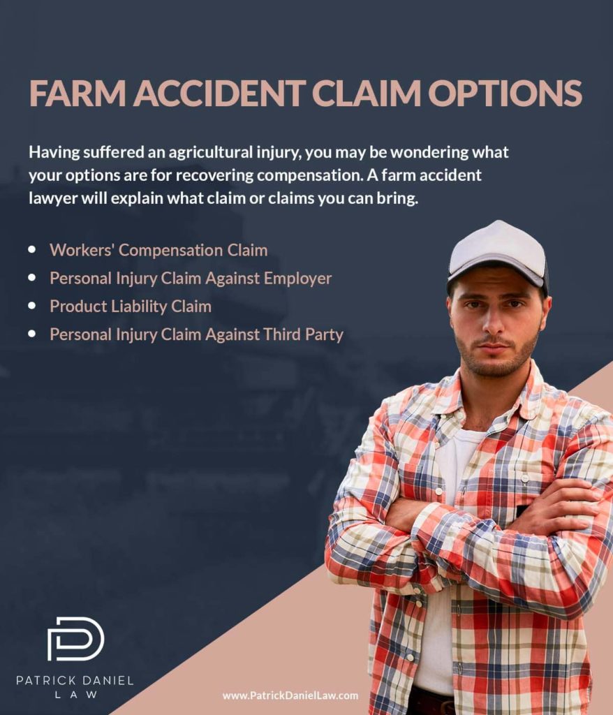 farm accident claim options