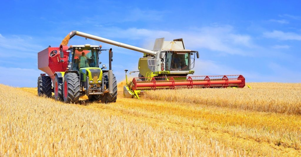 Combine Harvester Farm Accident