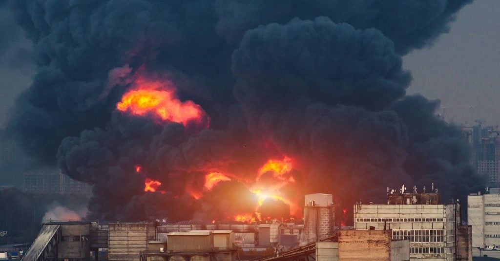 Fire and Explosion at an Oil Refinery