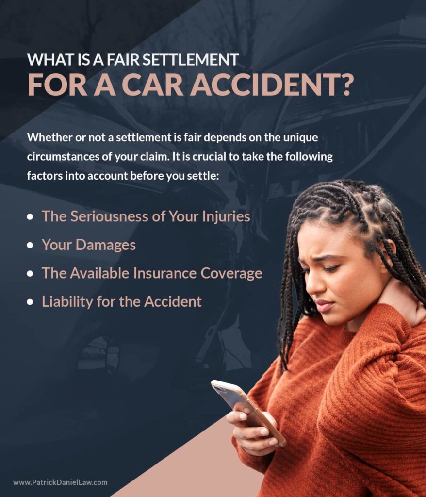 Is the Car Accident Settlement Fair? | Patrick Daniel Law