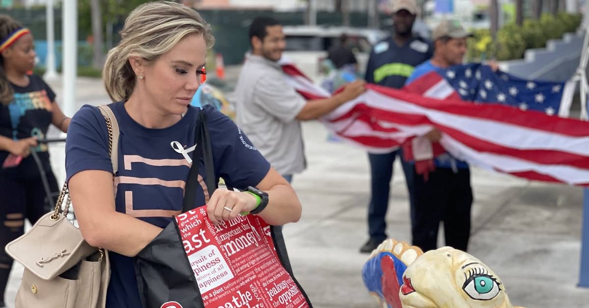 Nicolette Daniel Volunteering in Surfside, FL | Patrick Daniel Law