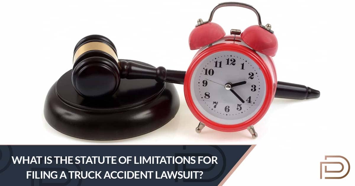 Clock Injury How Long After a Truck Accident Injury Can You Sue?
