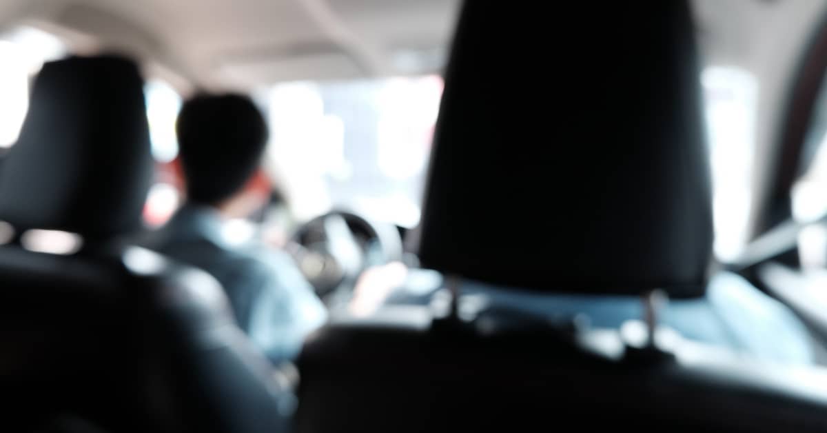 Rideshare driver from passenger's perspective. | Patrick Daniel Law